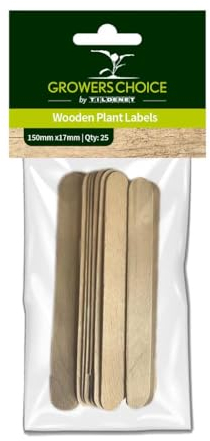 Tildenet Wooden Plant Labels