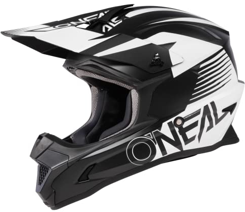 O'NEAL 1SRS Helm STREAM Schwarz/Weiß/Größe L