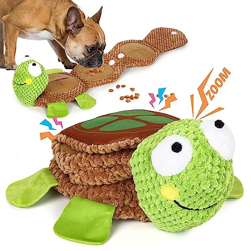 IOKHEIRA Interaktives Hundespielzeug Quietschend - Futtersuche Instinkt Training, Intelligenz Stressabbau Langeweile - Für Große, Mittlere und Kleine Hunde