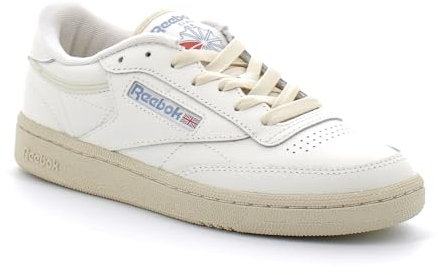 Reebok Damen Club C 85 Laufschuhe Sneaker,Chalk Papwht Vinblu,37 EU