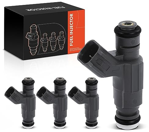 Frankberg 4x Einspritzventil Einspritzdüse Injektor Kompatibel mit M.i.n.i One R50 R53 1.4L 1.6L 2001-2006 M.i.n.i Cooper R50 R53 1.6L 2001-2006 Replace# 13531487607