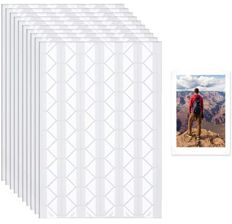 1020 Stück Fotoecken selbstklebend Set transparente Bildecken für Alben, Scrapbooking, DIY, Basteln, Bilder Randaufkleber - Einfache Anwendung, sichere Haftung, ideal für Sammelalbum, Tagebuch, Kunst