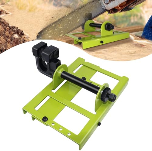Zihvfzu Vertical Portable Chainsaw Wood Cutting Tool, Lumber Cutting Guide for Cutting Wooden Boards and Wood in Sawmill Factories