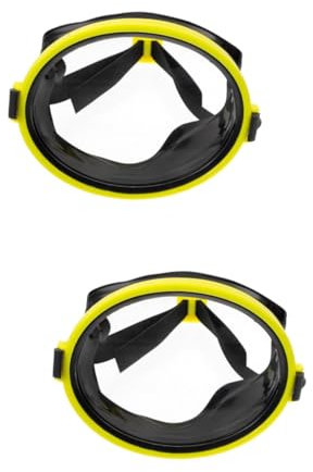 Milisten 2st Schnorchelmaske Tauchwerkzeuge Notwendige Ausrüstung Zum Tauchen Tauchmaske Für Kinder Tauchbrille Teilungsmaske Für Kinder Tauchzubehör Tauchermaske Kunststoff