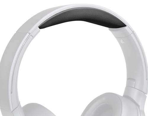 SOULWIT Ersättningskit Huvudband för Sony MDR 100ABN (h.Ear on Wireless) Hörlurar, Headband Kuddar Överdrag för Huvudbandet till Reparation, Enkel DIY-installation (Svart)