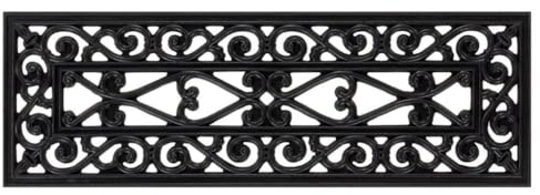 AJJHUUKI Articoli per la casa-Gradini-Scale Battistrada 5 pz 25x75 cm Gomma