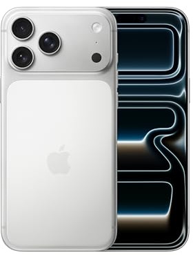 Apple iPhone 17 Pro Max 256 GB: 6,9 Display mit Promotion, A19 Pro Chip, Beste Batterielaufzeit, die es je in einem iPhone gab, Pro Fusion Kamera-System, Center Stage Frontkamera; Silber