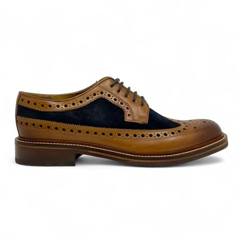 Chapman & Moore lädermocka brogues Oxford formella kontorsskor