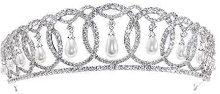 The Grand Duchess Vladimir Tiara, Wedding Bridal Tiara Crown Diadem Women Hair Accessories CH10223