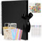 KASZOO Fotoalbum, 31x31cm Fotoalbum zum Selbstgestalten und Einkleben, DIY Fotobuch 80 Seiten, Kann als Abschluss Geschenk, Geburtstagsgeschenk, Hochzeitstagsgeschenk, und mehr verwendet Werden