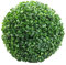 Buchsbaumkugeln Grün Künstliche Pflanzen Deko Buchsbaum Kugel Blatteffekt Pflanze Kugel Garten Deko Kunststoff Buchsbaumkugeln für Hochzeit Party Zimmer Balkon (25cm)