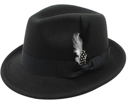 Trachtenhut Herren Schwarz Rot Bayerischer Hut Mit Feder Panama Hut füR Oktoberfest Herren Outfit Karneval Bayerischer Fedora Kopfbedeckung Filzhut öSterreich Hut HüTe