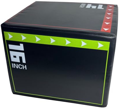 Jumping Box Slip Plyometric Box, Fitness Resistente alle intemperie | Attrezzo per salti di casa, Panca da Allenamento Stabile per Cardio, Attrezzatura per Allenamento Atletico di agilità
