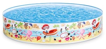Intex Snorkel Buddies Snapset Pool - 5'X10 (Style May Vary), Multicolor (56451EP)