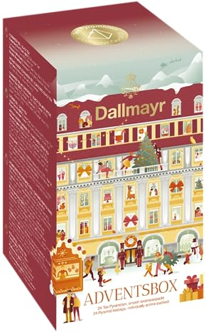 Dallmayr Adventskalender Teepyramiden (Verpackungsdesign kann abweichen)