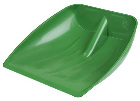 Kerbl 29665 Schnee-und Getreideschaufel, Kunststoff, ohne Stoßkante