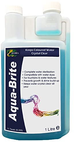 HYDRA AQUA-BRITE 1L Keeps Dyed Water Clean Treats UpTo 30,000 Litres