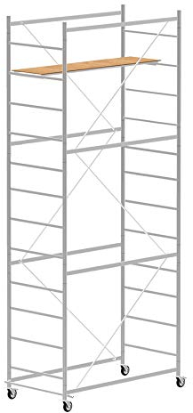 SCEDIL JOLLY 130, Trabattello in acciaio zincato - H. lavoro 5,10 m
