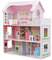 HYGRAD Wooden Kids Doll House All in 1 With Furniture & Staircase Perfect for Girls, 3-8 Years Old