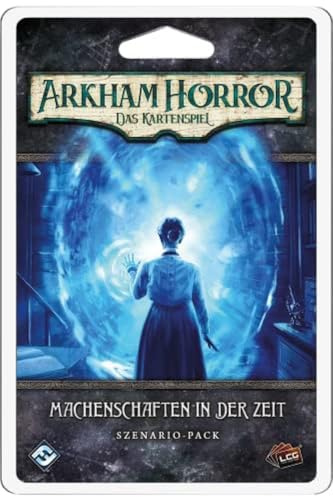 Fantasy Flight Games, Arkham Horror: LCG – Machenschaften in der Zeit, Erweiterung, Expertenspiel, Kartenspiel, 1-4 Spieler, Ab 14+ Jahren, 45+ Minuten, Deutsch, Mehrfarbig, Bunt