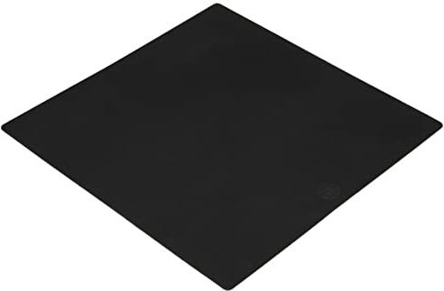 iDesign The Sarah Tanno Collection Heat-Resistant Silicone Mat for Cosmetic Drawer Organizers, Black