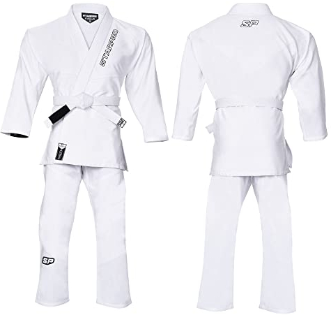 Starpro Evolve Kinder BJJ Gi 350 Gramm - Power Baumwollmischung - Alle Größen - Preshrunk Professional Martial Arts Kimono für Training und Wettkampf - Jungs & Mädchen