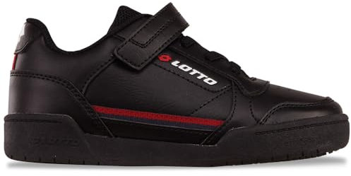 Lotto Basket, Noir/Rouge, 29 EU