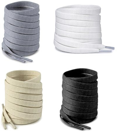 YSJCHEBS 15 Paires De Lacets Colorés, Polyester, 80 Cm, Multicolore