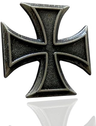 Croce di ferro (Retro), klein, Metallo, Senza gemme