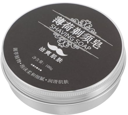 Ipetboom Jabón De Afeitar Sensible Para Hombres y Mujeres Espuma Bálsamo Reparador Afeitado