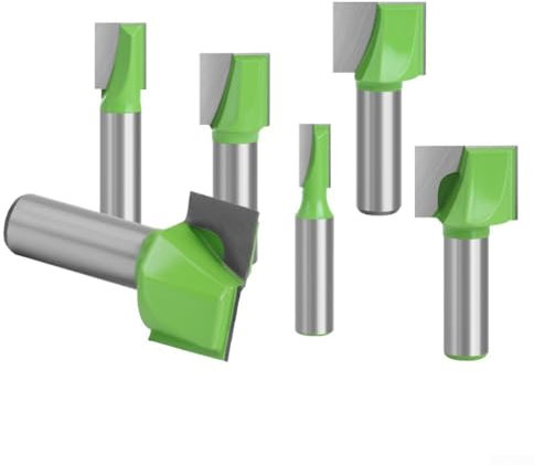 High Performance Router Bit 1/2 Shank, Designed for Wood and Acrylic Milling with Anti Kickback Features (18mm )
