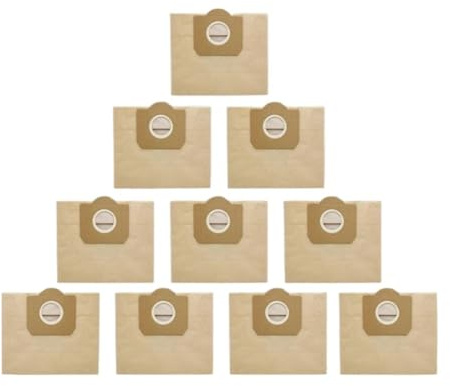 Bolsa For Polvo, Compatible Con Aspiradoras KARCHER, WD3 Premium, WD 3300 M, WD 3200, WD3500 P, 6959-130, RB88, RU100, RU101, A2204 Y A2656.(10PCS)