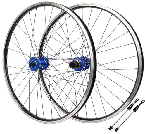 Hjulset För MTB 26/27,5/29 9*100/10*135mm Skivbroms/V-bromsar 32H Nav | Passar Däck Från 1,25 Till 2,25, Snabbkoppling, Aluminiumlegering Fram- Och Bak Hjul, For 7-12s Kassett