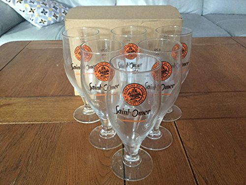 Saint omer Lot 6 Verre a Biere Neuf 25 cl