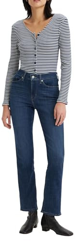 Levi's Classic Straight Jeans Femme, Lapis Dark Horse_lse, 31W / 30L