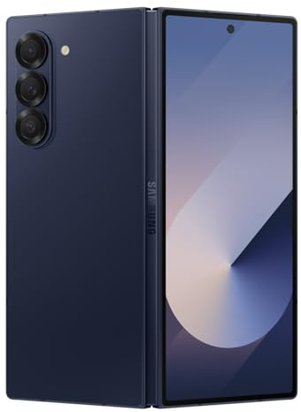 Samsung Galaxy Z Fold 6 Qualcomm Snapdragon 8 Gen 3 7.6 12GB RAM 256GB Storage Smartphone Navy