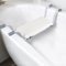 Badewannensitz, Badewannenstuhl für Senioren, ausziehbar 73-83 cm, hängender Sitz aus Aluminium, Badewanne, 3 verstellbare Breiten, für Badewanne, Tragkraft 136 kg