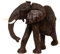 Elefant Ebo in Verschiedene Größen Handarbeit aus SIMBABWE Afrika Deko sehr hochwertiger HolzElefant Figur Holzfigur, 25cm