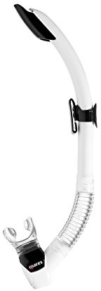 Mares Rebel Splash, Boccaglio per Immersioni con Sistema Anti Splash, Unisex – Adulto, Bianco/Nero, Taglia Unica