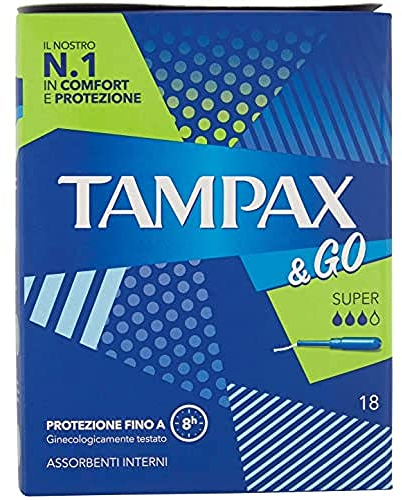 Tampax &Go Super x18 Tampones