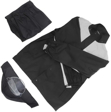 SUPVOX Equipo De Lluvia Para Motocicleta Chaqueta y Pantalones Para Hombre Equipo De Motociclista