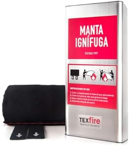 TEXFIRE Manta Apagafuegos EN 1869 CE RIPCI Armario INOX