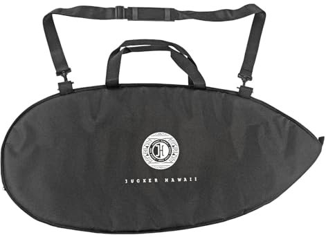 JUCKER HAWAII Skimboard Tasche - Skimboard Bag - Tasche für Skimboards bis 119 cm x 59 cm mit wasserdichter Innenseite und abnehmbarem Schultergurt, Skimboard & Travelbag mit Tragkraft bis 15 kg