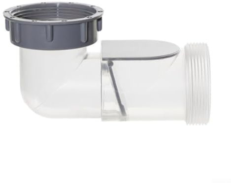Drainage d'évier de cuisine anti-refoulement coude 58 mm pour évier de cuisine, coude anti-retour, connecteur de vidange d'évier en forme de Y, clapet anti-retour pour cuisine, salle de bain, etc