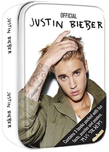 Justin Bieber Tin of Books