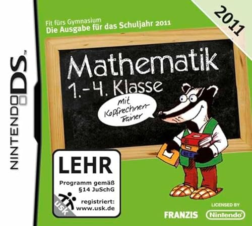 Mathematik 1.-4. Klasse 2011: Fit fürs Gymnasium Die Ausgabe für das Schuljahr 2011 (Nintendo DS)