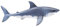 SCHLEICH 14700 - Spielzeugfigur weißer Hai