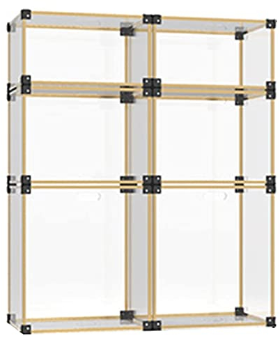 Transparente Acryl-Regale Vitrine Aus Acryl, Stapelbare Sammlerstücke, Staubdichtes Organizer-Ausstellungsregal, Herausnehmbare Würfel-Arbeitsplattenbox For Zuhause, Büro, Spielzeug, Modelle, Autos, A