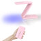 Tipsketch Lampada UV LED Unghie - 18W Alta Potenza, Asciugatura Rapida, Dual Timing, Connessione Type-C, Ideale per Manicure Professionale e Casalinga