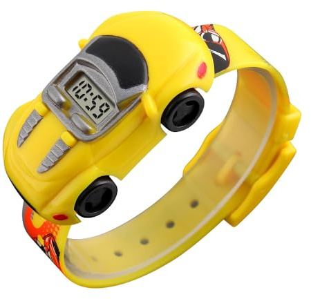VIGOROSO Boys Girls Children Kids Digital Watch Car Watches Cartoon Wristwatch Watch for Birl - Kid's Gifts
